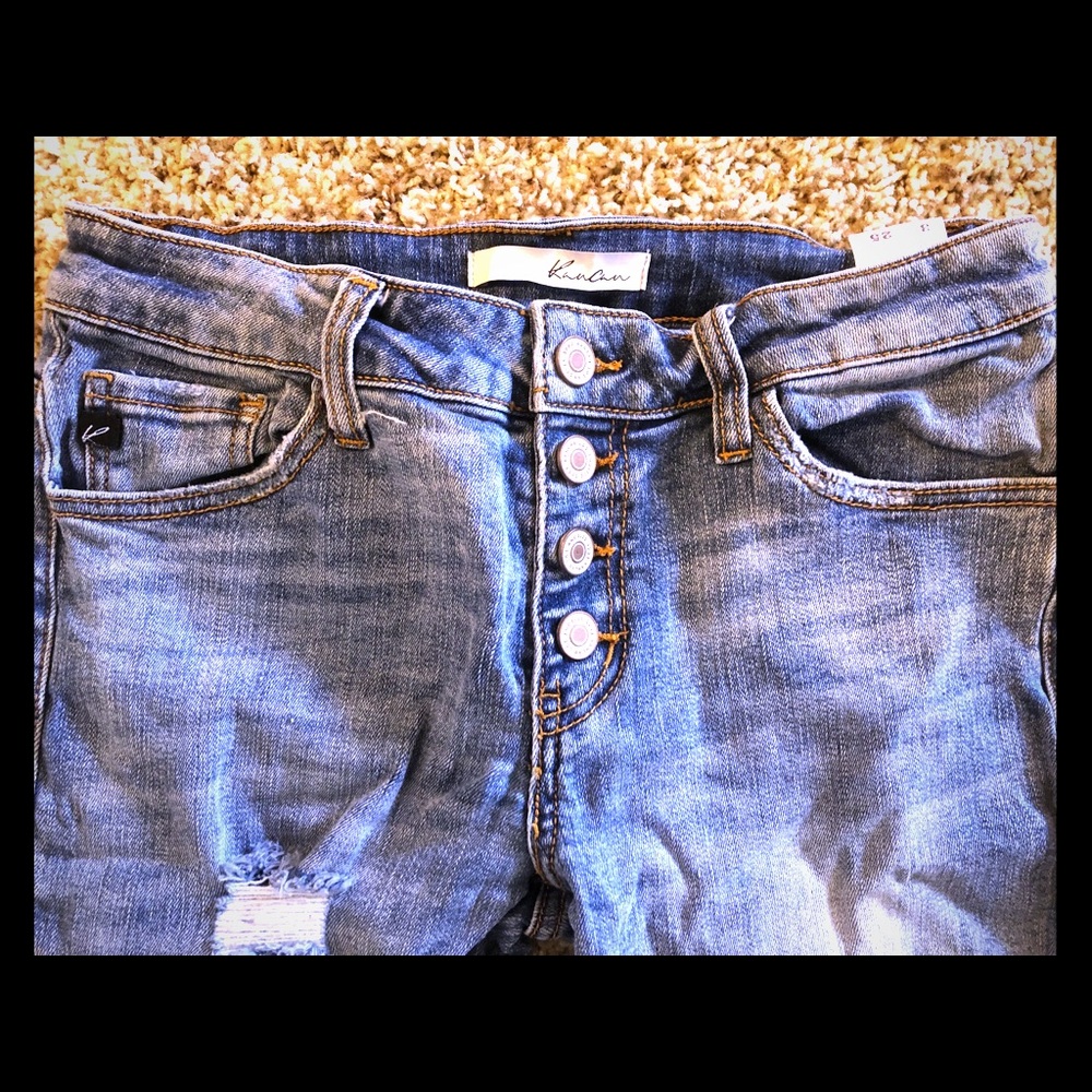 Kancan Distressed Skinny Jeans 25